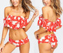 Bikini Ruffle  Swimsuit