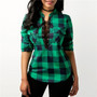 Long Sleeve Plaid Shirt