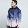 Mens 3d Zipper Casual Tracksuit Dollar Hoodie