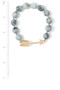 Arrow Charm Beaded Stretch Bracelet