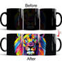 King Lion Color Changing Coffee Mug