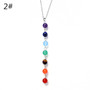 7 Chakra Semi Precious Stone Necklace