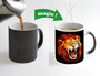 Fierce Lion Color Changing Coffee Mug