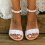 Summer Lace Open Toe Sandals