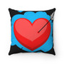 Cupid's Arrow Square Pillow