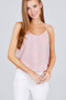 Front Button Cami Woven Top