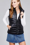 Quilted padding vest