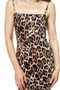 Sleeveless Leopard Mini Dress