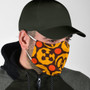 Colored Adinkra Print Face Mask