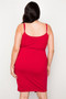 Plus Size Bodycon Cami Mini Dress