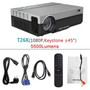 ThundeaL Full HD Projector T26K Native 1080P 5500 Lumens Video LED LCD Home Cinema Theater HDMI VGA USB TV 3D Option T26 Beamer