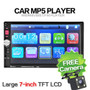Newest 7080B Car Video Player 7 Inch with HD Touch Screen Bluetooth Stereo Radio Car MP3 MP4 MP5 Audio USB Auto Electronics Hot