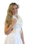 Lace Bridal Bolero Wedding Shawl Ivory