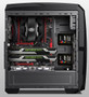 Water cooling case i7 7700k 8/16GB RAM 120GB/1T GX1080 TFT HD display size of 21.5/23.6/27 inch Desktop game computer PC
