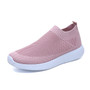 Breathable Mesh Platform Sneakers Women Slip on Soft Ladies Casual Running Shoes Woman Knit Sock Shoes Flats, Rimocy Plus Size 43