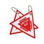 Triangle Ejection Seat Designed Key Chains