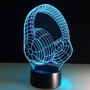 Headphones Designed 3D Night Lamps