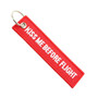 Kiss Me Before Flight Designed Key Chains