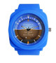 Airplane Instrument Series (Gyro Horizon 2) Rubber Strap Watches