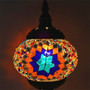 LukLoy Colored Glass Pendant Lights For Dining Room Led Hanging Lamp Kitchen Hanging Light Decorative lamp Shades Vintage Light