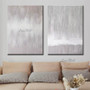 Hand-painted 2 Pieces Canvas Wall Art Modern Oil Painting Wall Picture 2 Pieces Wall Art For Living Room Dining Room Decoration