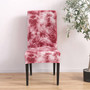 Tie Dye Chair Cover Spandex Stretch Elastic Slipcovers Floral Plain Dyed Chair Covers For Dining Room Wedding Banquet Hotel