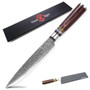 Damascus Chef's Knives vg10 Japanese Damascus Stainless Steel Kitchen Knife Pakka Handle Professional Cooking Tools Gift Box