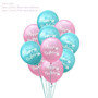 Mermaid Theme Party Happy Birthday Blue Purple Mermaid Banner Balloons Baby Shower Supplies Wedding Kids Party Decoration