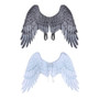 Halloween Decoration Non-Woven Fabric 3D Angel Wings Halloween Theme Party Cosplay Costume Accessories For Adults