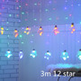 Birthday Party Decorations Kids Love Wish Curtain Lights Wedding Decoration LED Garland New Year Baby Shower Party Decoration