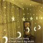 Birthday Party Decorations Kids Love Wish Curtain Lights Wedding Decoration LED Garland New Year Baby Shower Party Decoration