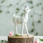 Valentine's Day Gifts European White Couple Deer Ornaments Resin Home Decorations Living Room Tv Cabinet Ornaments