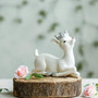 Valentine's Day Gifts European White Couple Deer Ornaments Resin Home Decorations Living Room Tv Cabinet Ornaments
