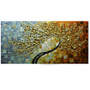 Golden Flower Paintings 3D Abstract Paintings Oil Hand Painting On Canvas Wall Decoration for Living Room Bed Room