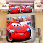 Disney Bedding Double Size Lightning McQueen Cars Bed Linens Set For Kids Bedroom Decor Queen Coverlets King Boy's Home Cartoon