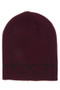 Embroidered glass beanie