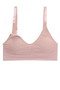 Seamless nursing bra