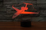 Amazing Business Jet Designed 3D Lamps