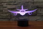 Face to Face with Airliner Jet Designed 3D Lamps