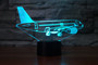 Taxiing Airbus A320 Designed 3D Lamps