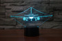 Face to Face with an Airbus A320 Designed 3D Lamps