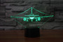 Face to Face with an Airbus A320 Designed 3D Lamps