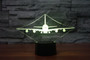 Airbus A380 Designed 3D Lamps