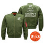 Keep Calm I'm an Aircraft Mechanic Designed Bomber Jackets (Customizable)