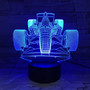 3D Formula 1 Car Designed Night Lamps