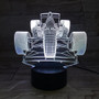 3D Formula 1 Car Designed Night Lamps