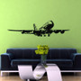 Landing Boeing 747 Designed Wall Sticker