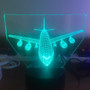 Face to Face with 4 Engine Aircraft Designed 3D Lamp