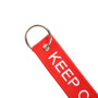 Keep Calm and Carry ON Designed Key Chains