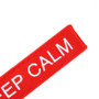 Keep Calm and Carry ON Designed Key Chains